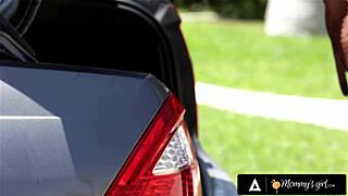 dillion harper, heartbroken, turns to stepmilf ariella ferrera for passionate pussy licking and sex