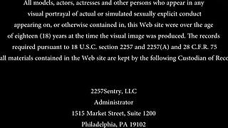 Teen 18+ Sub Worships Feet and Bends Over for Rough Anal Domination. Bondage Play in Hardcore Session.