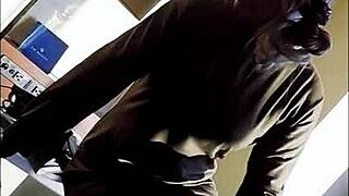 summer removes her dress and performs a masked erotic dance