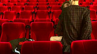 Ever tried a wild 3some in a cinema hall with two tops?