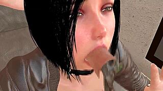 big tits anime girl gets creampied 😍