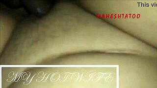 sri lankan wife gets intimate with shaved pussy