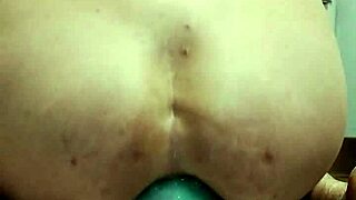 Bad Dragon Flint stretching ass hard