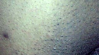 Late night fuck with a hot babe in the bedroom.