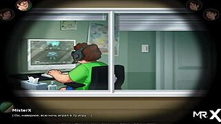 did you see that big cucumber going inside in summertime saga episode 14?