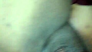 Late night fuck with a hot babe in the bedroom.