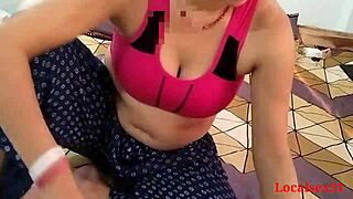 Can you handle watching this red blouse wife in hardcore sex? She gives a blowjob and gets fucked in hd by localsex31.