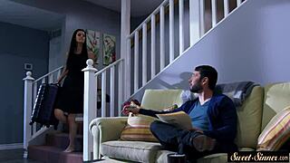 classy milf pounded after blowing cock