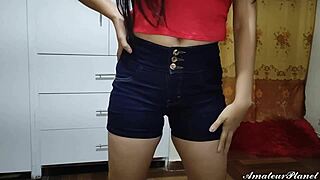 Stepsister bends over for anal