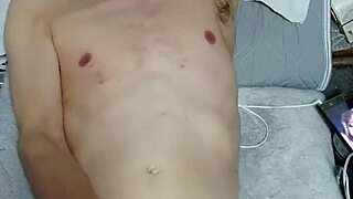 in this amateur video, the person engages in a private act of self-stimulation quietly