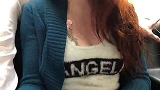 Anna de Ville enjoys anal sex in car with big dick doggystyle