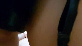 Blonde Femdom Pegs Husband's Ass Until He Cums