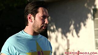 Goth Babe Sucks Huge Cock