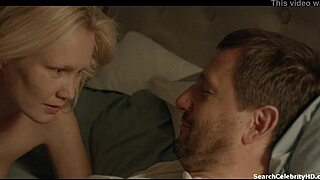 Ellen Dorrit Petersen topless in steamy 2014 scene.