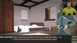 avatar korra gets bound and facialed with cum 😈