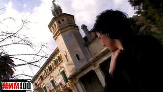 Does Clarysse Fox get fucked outdoors by Terry?