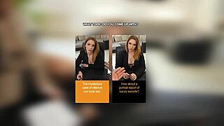 Wow! Horny office threeway with boss Sata Jones and lover Zoe Doll at work!