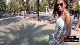 Thai Teen Girlfriend Fucked Hard on Balcony