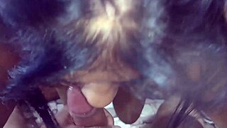 My stepsister gives me a blowjob and I cum on her face?