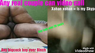 Sister-in-law with big white ass sucks boy's big black cock