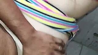 The sailor girl gets picked up in the bathroom