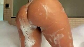 Relaxing in the Bathtub at the Hotel