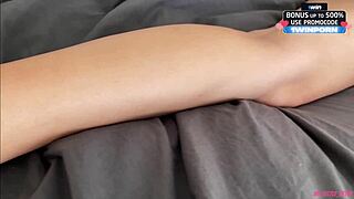 Endelig kneppet min stedbror efter at have drømt i år