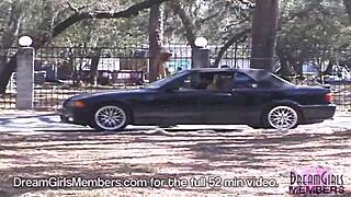 risky public nudity caught on camera - why take a potty break outside?