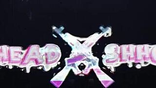 i fucked sakuras tight ass so hard with toys, alicebong's big tits bouncing