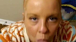 Hey, watch this celebrity suck that massive cock deep!