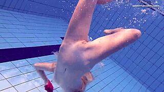 elena proklova teases, wanna see how sexy i get solo in the pool?