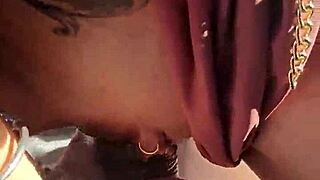 Littleangel84 takes on a challenge with a stranger at reunion beach