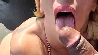 Littleangel84 takes on a challenge with a stranger at reunion beach