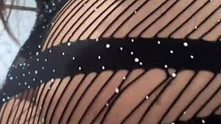 My brother's wife visited with her huge ass today