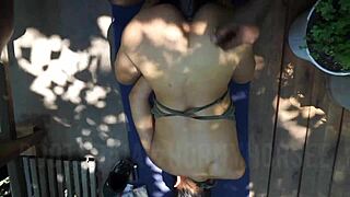 The hottest creampie ever happened with neighbors around