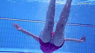 elena proklova teases, wanna see how sexy i get solo in the pool?