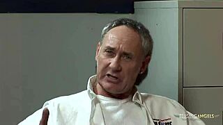 stunning sluts get talked into sharing stiff cocks on the sofa