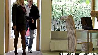 Watch busty barra brass seal the deal with a teen in doggystyle blowjob!