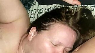 Sucking my massive cock