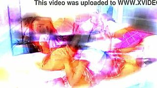 School Teen Slut Daniela García Takes BBC Anal with Megan Petite and Mells Blanco