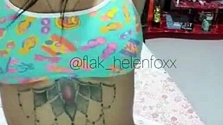 Body Fitness Girl 243 Shows Off Her Athletic Moves