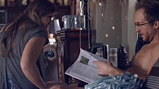 Young couple engages in passionate and wild sex