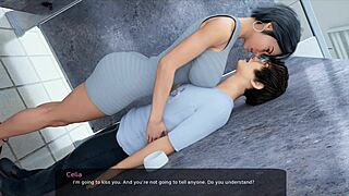 Milfy City: Stepsister Makes Stepbrother Cum Secretly In His Room!