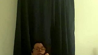 mature latina strips solo in glasses