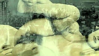 Vintage Babes With Pets: Hairy Contrasts And Natural Tits