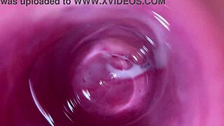 camera deep inside teen 18+ creamy vagina, feeling so tight and wet.