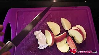 Perv stepbrother exposes blonde step sis