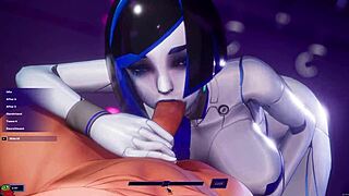 in subverse hentai, demi gets fucked by monster cock