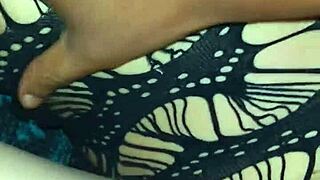 He pounds my ass with vibrator in pussy