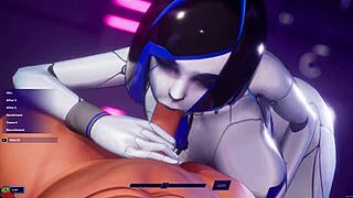 in subverse hentai, demi gets fucked by monster cock